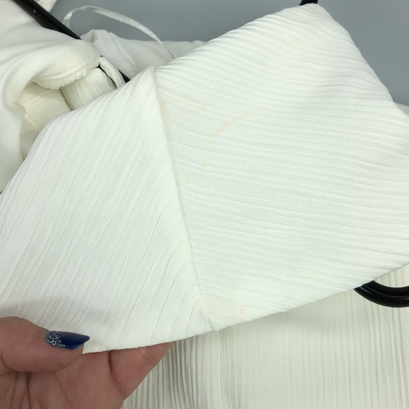 NWT Off White Harper & Me Hi Low Mermaid Peep Sldr - Picture 10 of 13